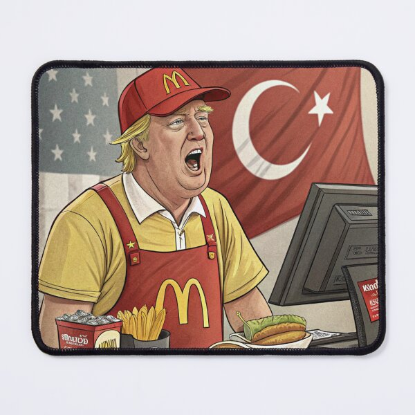 Item preview, Donald Trump working as a McDonald's designed and sold by zangess1.