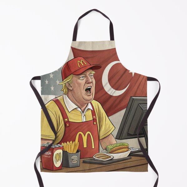 Item preview, Donald Trump working as a McDonald's designed and sold by zangess1.