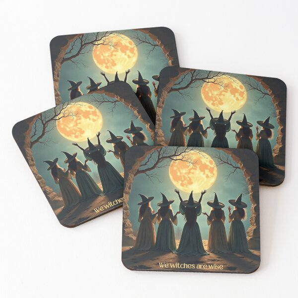 Item preview, Wise Witches under the Full Moon designed and sold by JuanaDesigns.