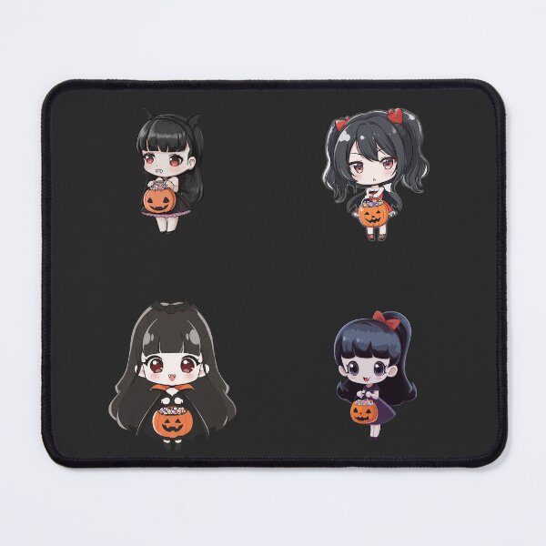 Item preview, Chibi Cute Vampire Girl – Kawaii Halloween Sticker designed and sold by Clawffirmations.
