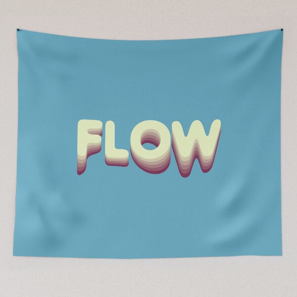 Item preview, Retro 3D Flow Typography Design designed and sold by trepiu.