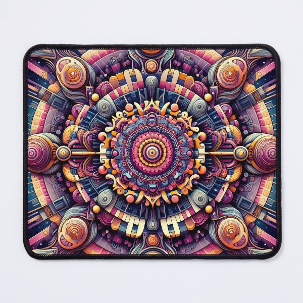 Item preview, Cosmic Circuit Mandala  designed and sold by DreamMandalas.
