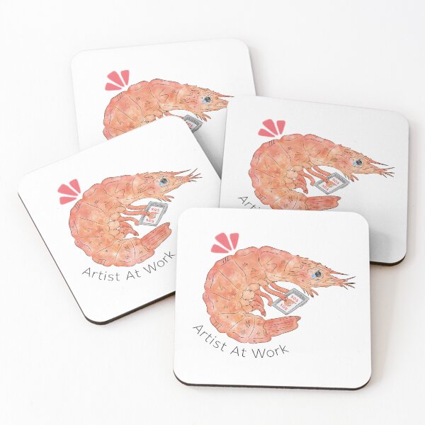 Item preview, Artist At Work Shrimp designed and sold by ChantelleRoseC.