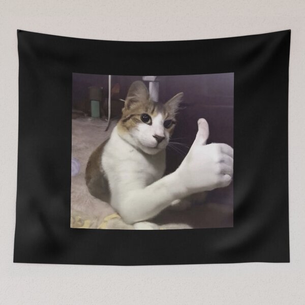 Item preview, Cat Thumbs Up designed and sold by LottieHill121.