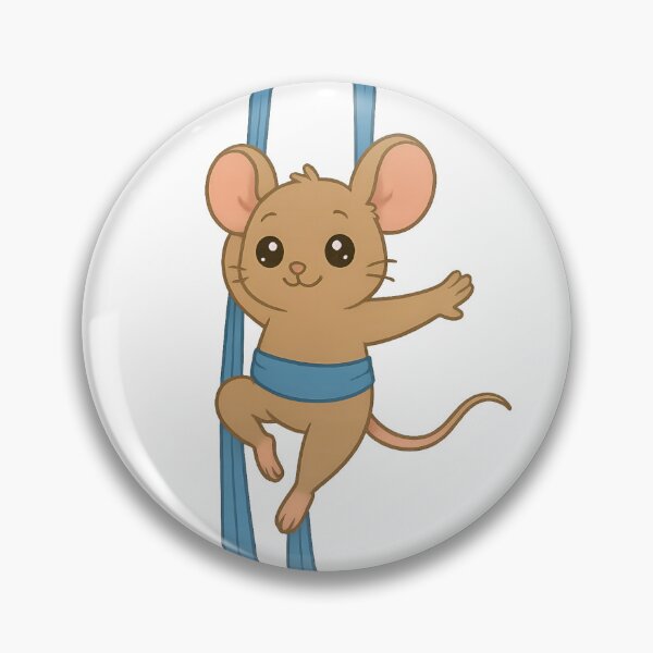 Item preview, Aerial Silks Mouse designed and sold by InnerFlow.