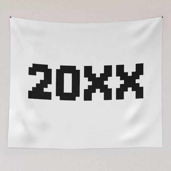 Item preview, 20XX, Future in 8-bit Bold Pixel designed and sold by Memes N Lore .