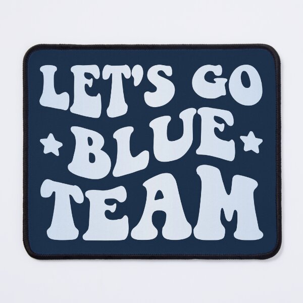 Item preview, Let's Go Blue Team Funny Camp Group III designed and sold by Lemon Pepper.