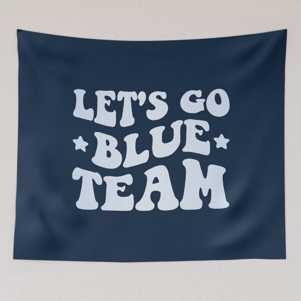 Item preview, Let's Go Blue Team Funny Camp Group III designed and sold by Lemon Pepper.