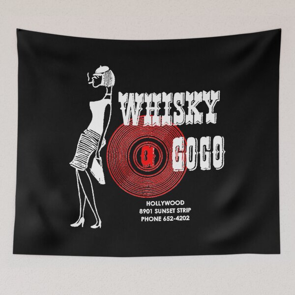 Item preview, Whisky A Go Go Vintage Poster designed and sold by LottieHill121.