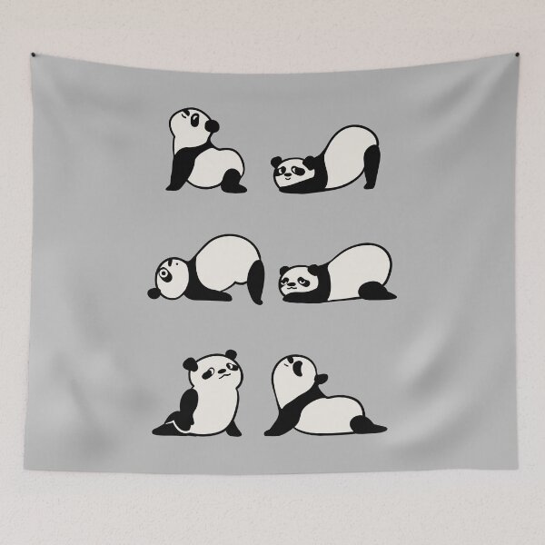 Item preview, Panda Yoga for Lower Back designed and sold by Huebucket.