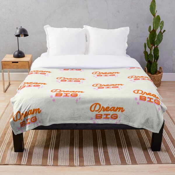 Item preview, Dream Big Lettering Design | Handwritten Calligraphy with 3D Shadow Effect, Pink Orange & White Sparkle Typography Art designed and sold by indysign.