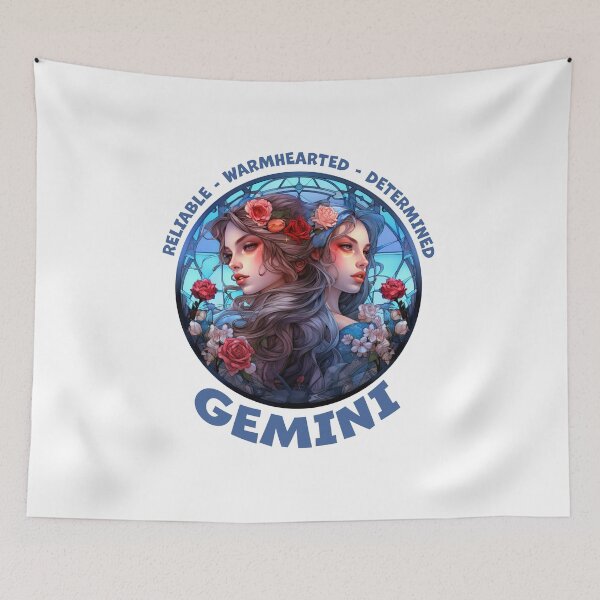 Item preview, Gemini Zodiac Sign – Twin Astrology Design. designed and sold by Wear Sculpt.
