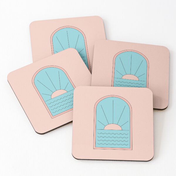 Item preview, Beach Window Sunset designed and sold by lucybrownlane.