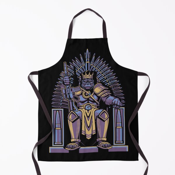Item preview, Gorilla Wearing A Crown Sitting On A Throne 2 designed and sold by Vector-Artist.