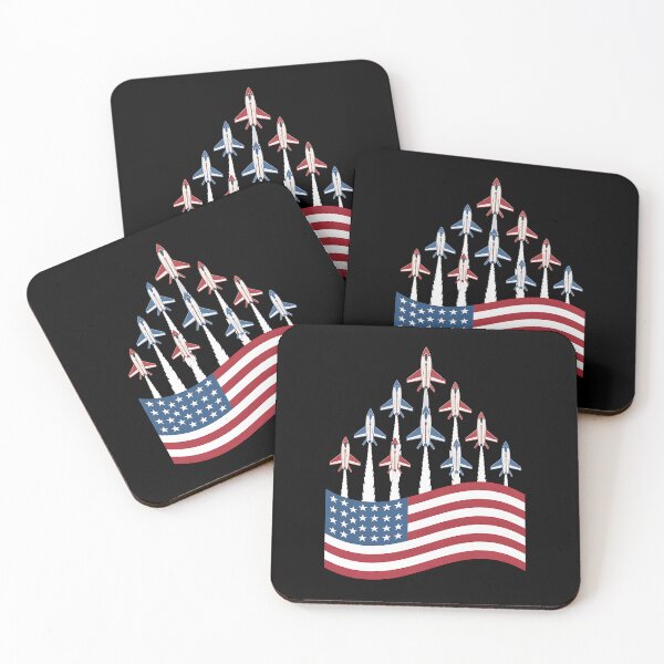 Item preview, American Flag Jets Flyover Patriotic Military Pride designed and sold by BakeryDozen.