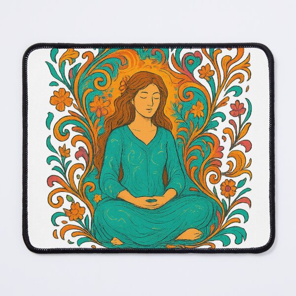 Item preview, Aura Messy But Authentic T-Shirt | Spiritual Humor Art Nouveau designed and sold by MySpiritTravels.