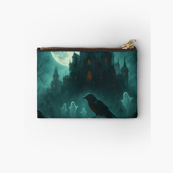Item preview, Haunted Graveyard with Raven designed and sold by Duongvantoan.