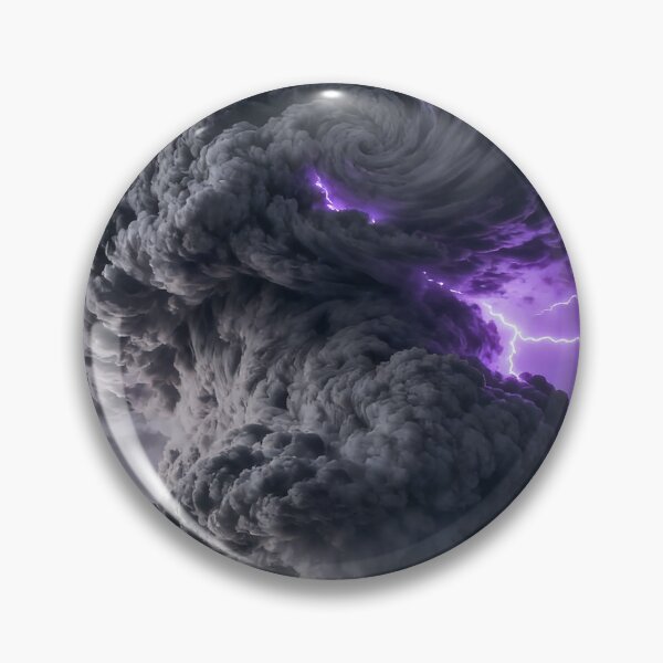 Item preview, Epic Thunderous Vortex with Purple Lightning designed and sold by zzz888.