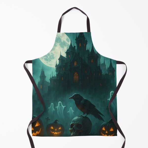 Item preview, Haunted Graveyard with Raven designed and sold by Duongvantoan.