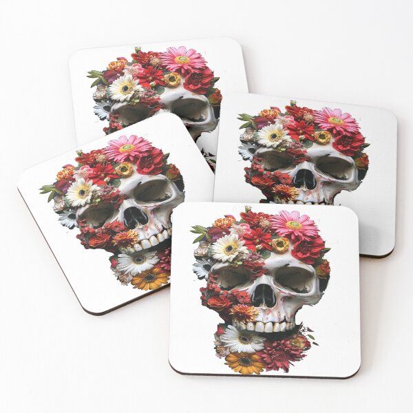 Item preview, FLOWER SKULL designed and sold by ArrovDesign.