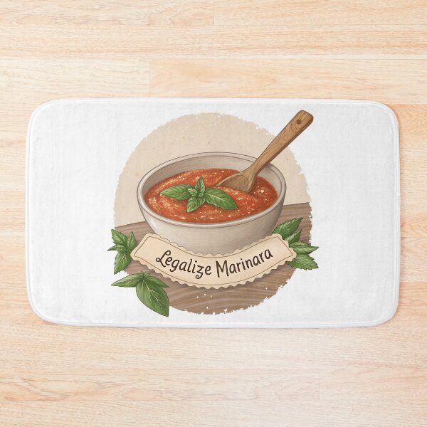 Item preview, Legalize Marinara Bowl Badge – Funny Pasta Sauce Vintage  designed and sold by VividOrganica.