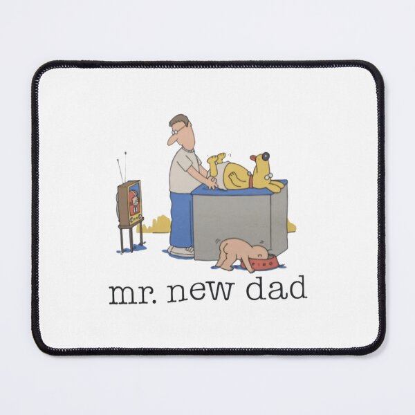 Item preview, Mr. New Dad Baby Diaper Dog designed and sold by AlvinaZboncak.