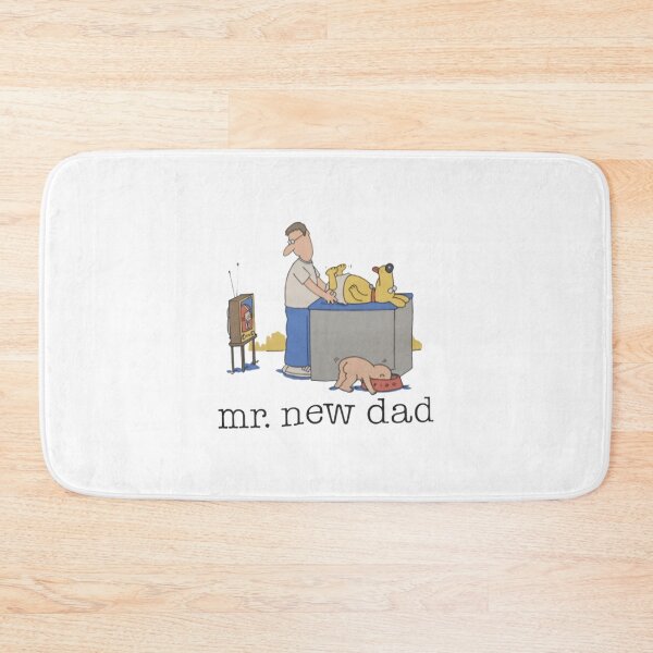 Item preview, Mr. New Dad Baby Diaper Dog designed and sold by AlvinaZboncak.