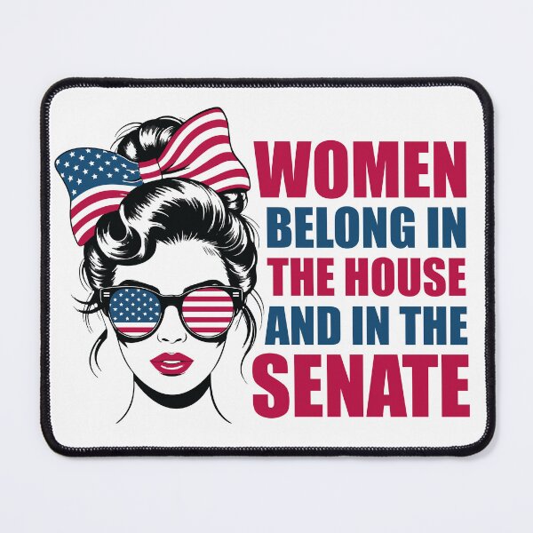 Item preview, Feminist American Woman Funny Quote designed and sold by Epic Love Designs.