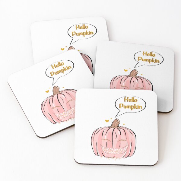 Item preview, Cute Hello pumpkin illustration art designed and sold by expresivedesign.