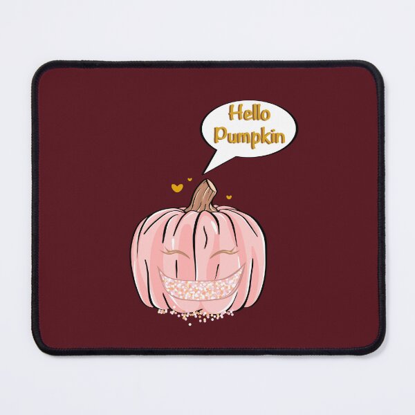 Item preview, Cute Hello pumpkin illustration art designed and sold by expresivedesign.