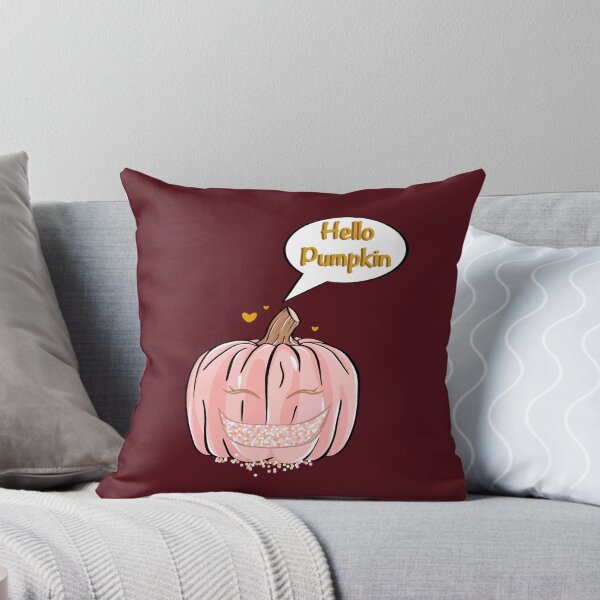 Item preview, Cute Hello pumpkin illustration art designed and sold by expresivedesign.