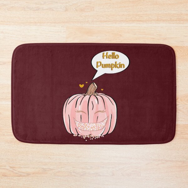 Item preview, Cute Hello pumpkin illustration art designed and sold by expresivedesign.