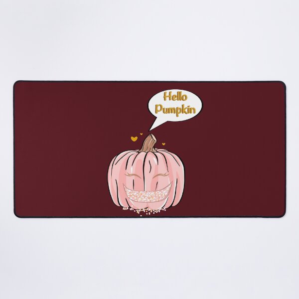 Item preview, Cute Hello pumpkin illustration art designed and sold by expresivedesign.