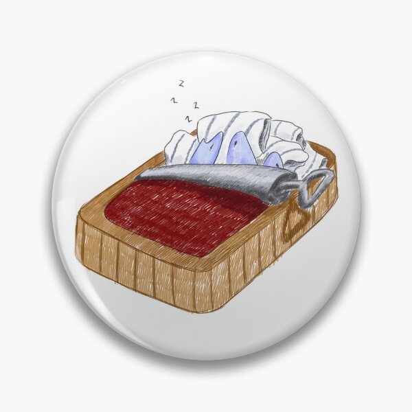 Item preview, sleeping sardines designed and sold by mizeriebat.
