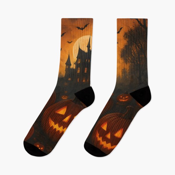 Item preview, Pumpkin Patch Haunted Castle designed and sold by Duongvantoan.