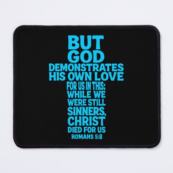 Item preview, Romans 5:8 Christ Died For Us designed and sold by plushism.