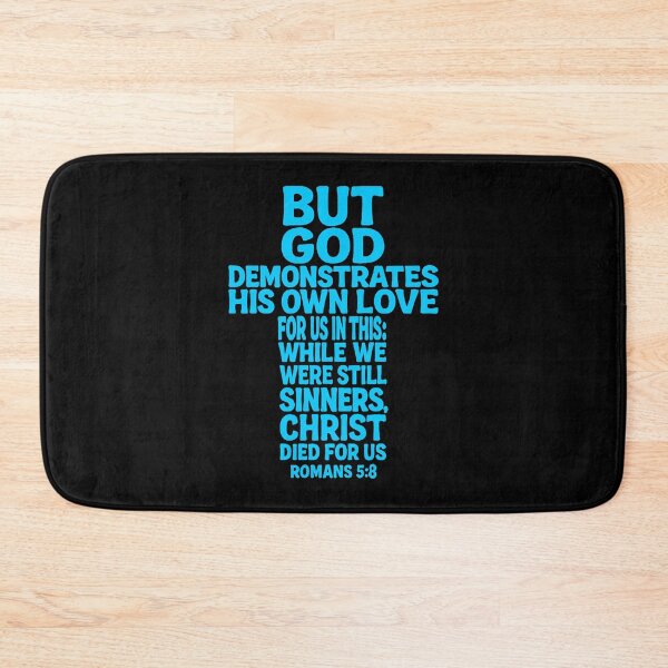 Item preview, Romans 5:8 Christ Died For Us designed and sold by plushism.