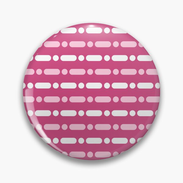 Item preview, Pink and white geometric pattern designed and sold by RuthB-Design.
