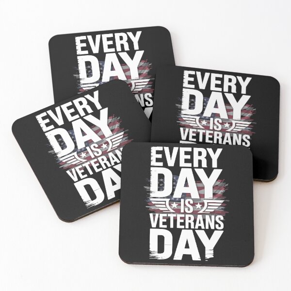 Item preview, American Flag Patriotic Veteran Every Day Is Veterans Day designed and sold by BakeryDozen.