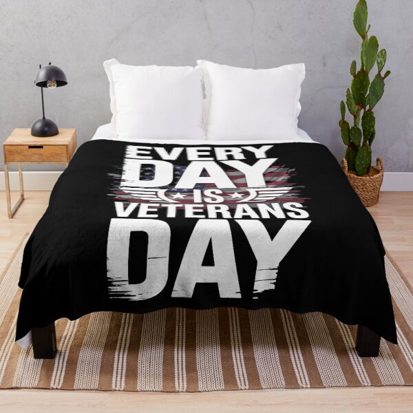 Item preview, American Flag Patriotic Veteran Every Day Is Veterans Day designed and sold by BakeryDozen.