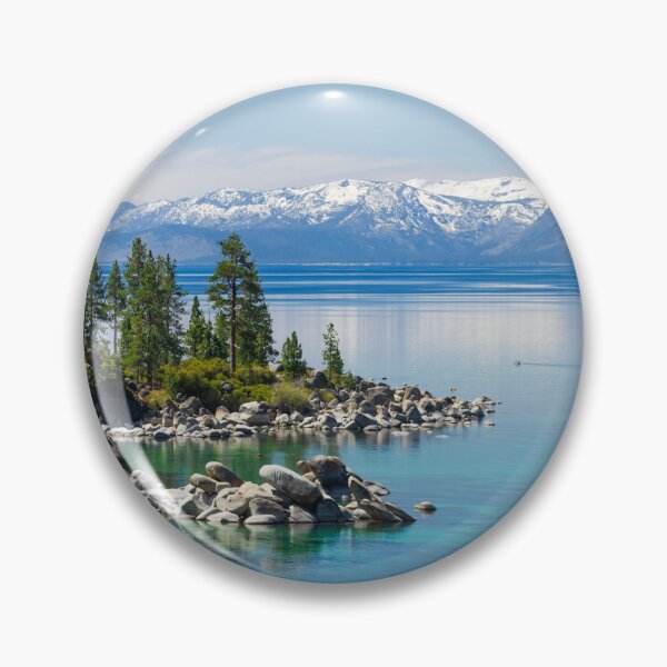 Item preview, Calm Lake Tahoe on a Sunny Day designed and sold by Aptine.