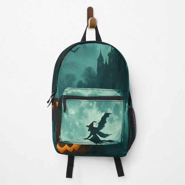 Item preview, Witch Flying Over Haunted Castle designed and sold by Duongvantoan.
