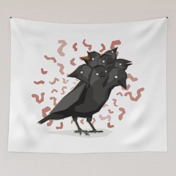 Item preview, Mutated jackdaw designed and sold by Sebastian Mondry - the.art.i.choke.