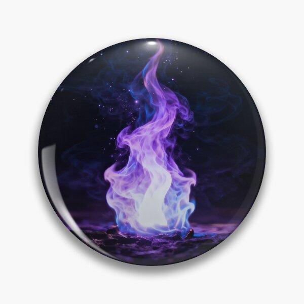 Item preview, Ethereal Violet Flame of Cosmic Energy designed and sold by zzz888.