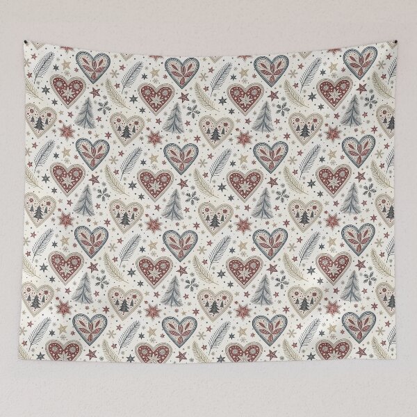 Item preview, Heart Motifs with Stars designed and sold by Shuga-Design.