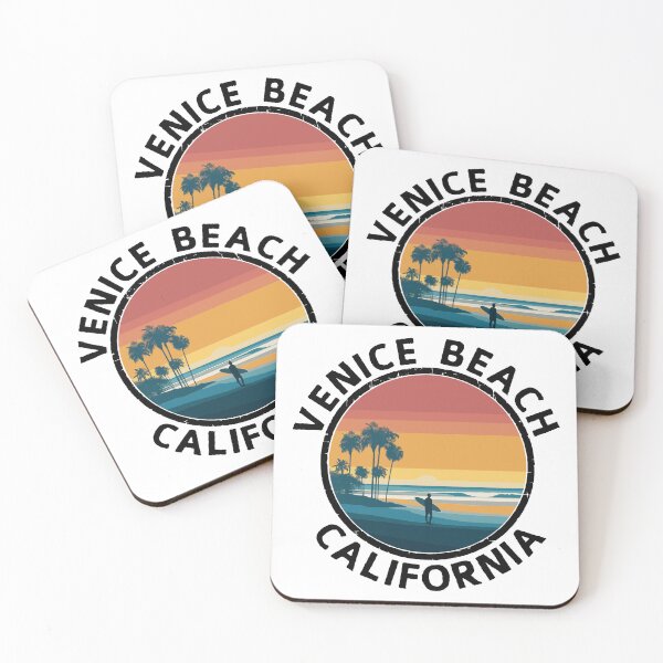 Item preview, Venice Beach - California (with Black Lettering) designed and sold by VelvetRoom.