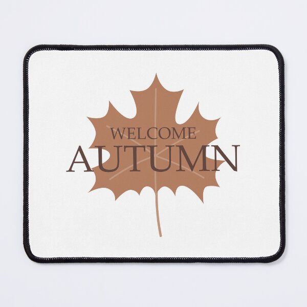 Item preview, Welcome Autumn Maple Leaf Illustration designed and sold by artistcamellia.