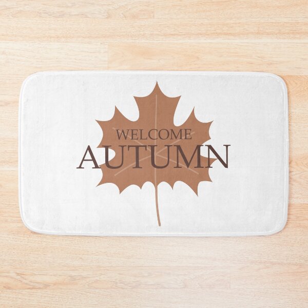 Item preview, Welcome Autumn Maple Leaf Illustration designed and sold by artistcamellia.
