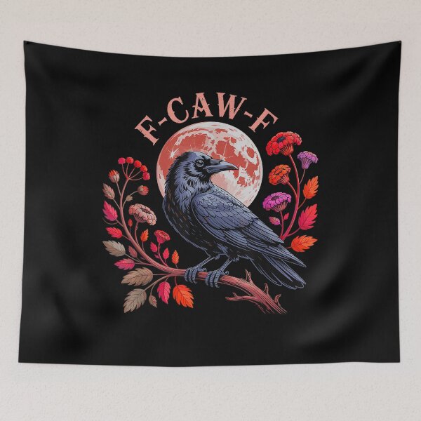 Item preview, Crow/Raven Funny FCawF designed and sold by BASKF.