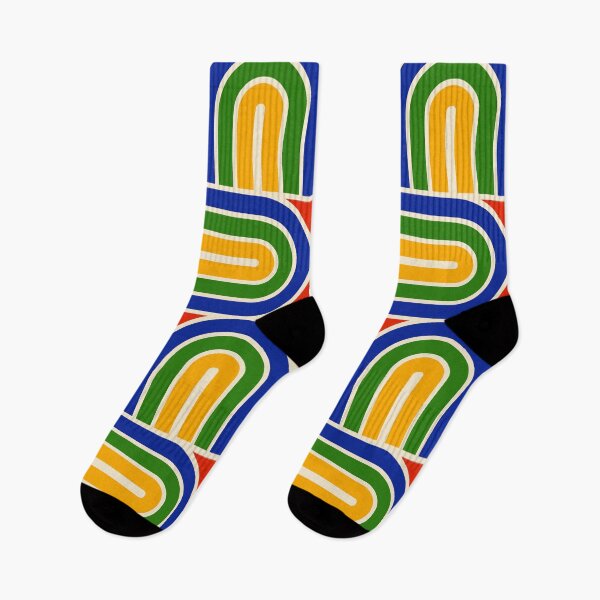 Item preview, Retro Gradated Geometric Arch Pattern designed and sold by tonymagnerart.